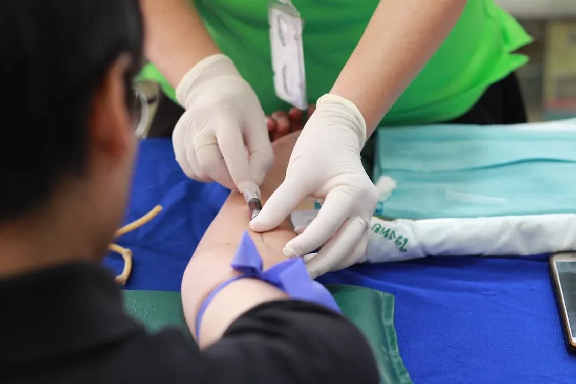 patient arm syringe